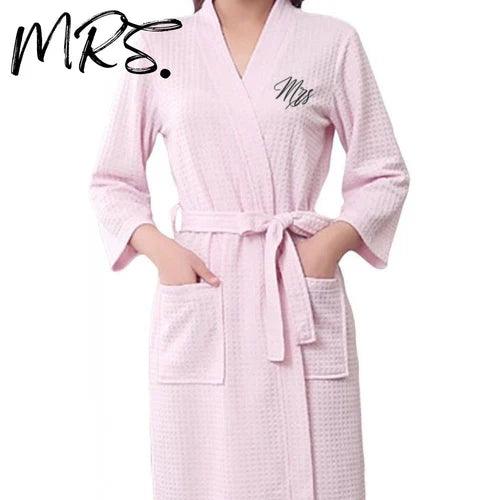 Mr & Mrs Bathrobe Set