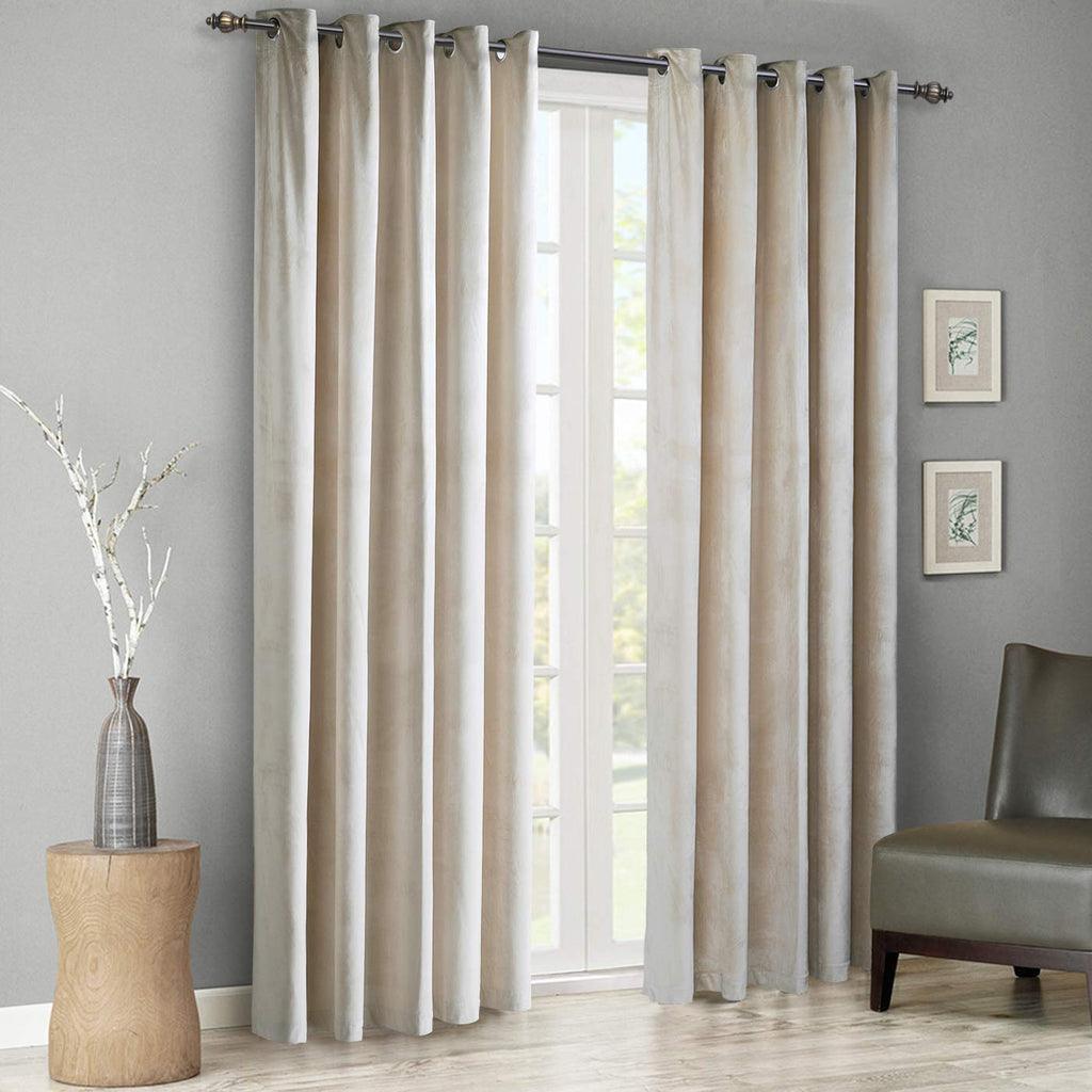 2pcs Premium Velvet Curtain for Bedroom & Living Room