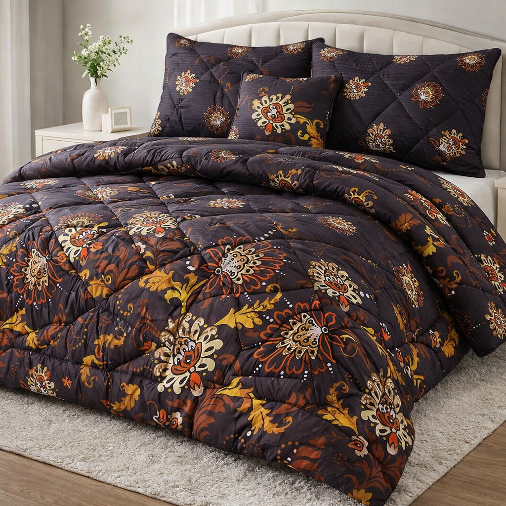 Premium King Size 7-Piece Comforter Set | Complete Bedding Collection