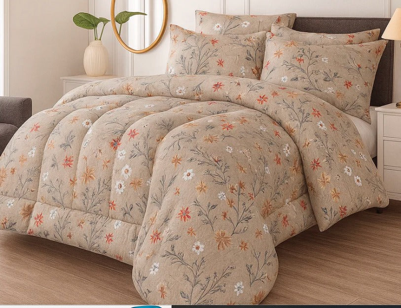 New Arrival 7PC Salonika Cotton Comforter Set