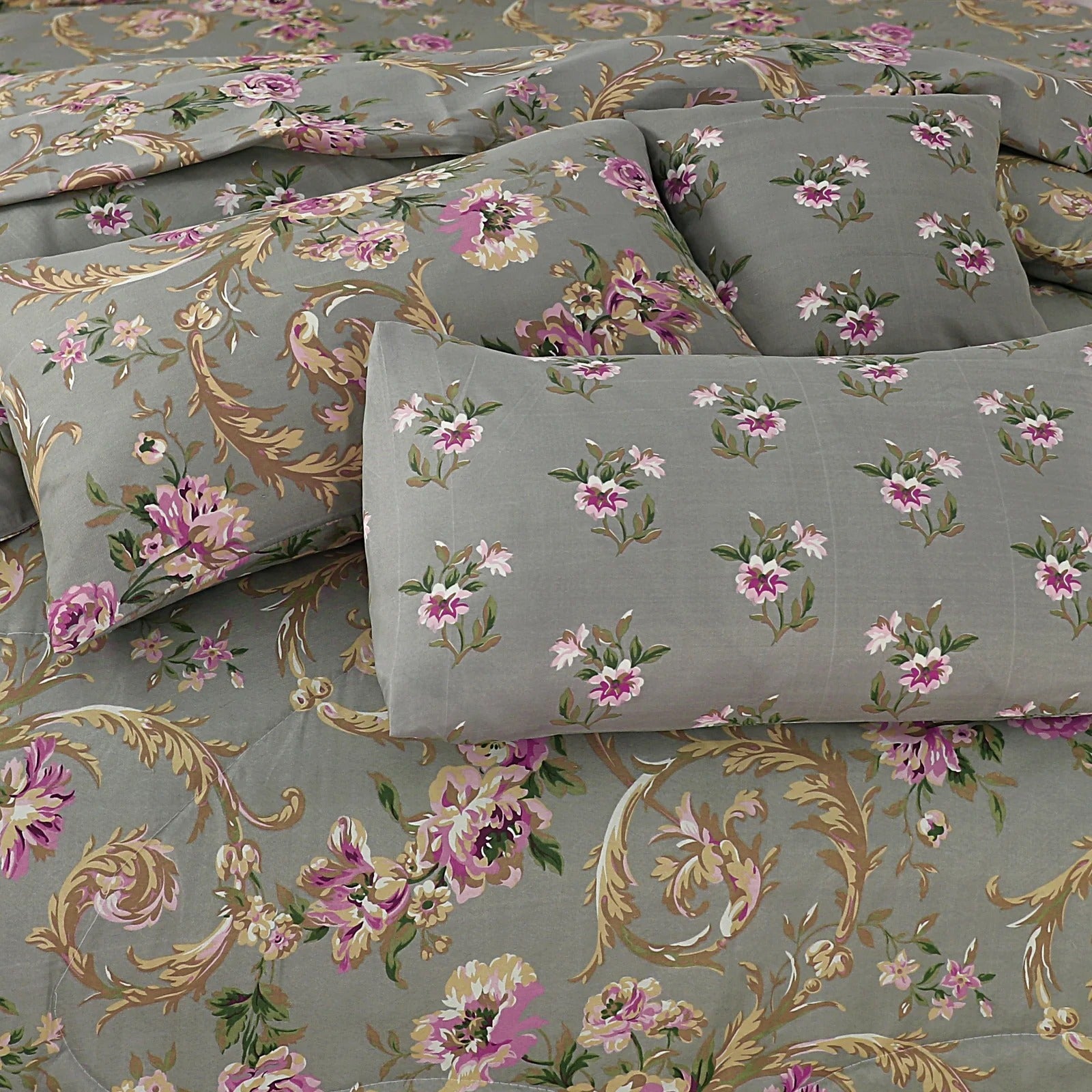 New Arrival 7PC Salonika Cotton Comforter Set