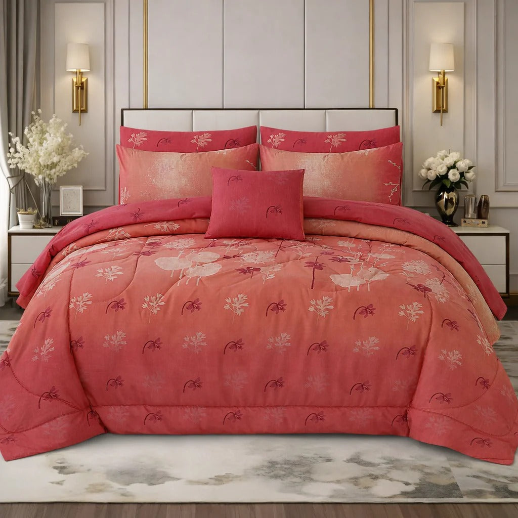 New Arrival 7PC Salonika Cotton Comforter Set