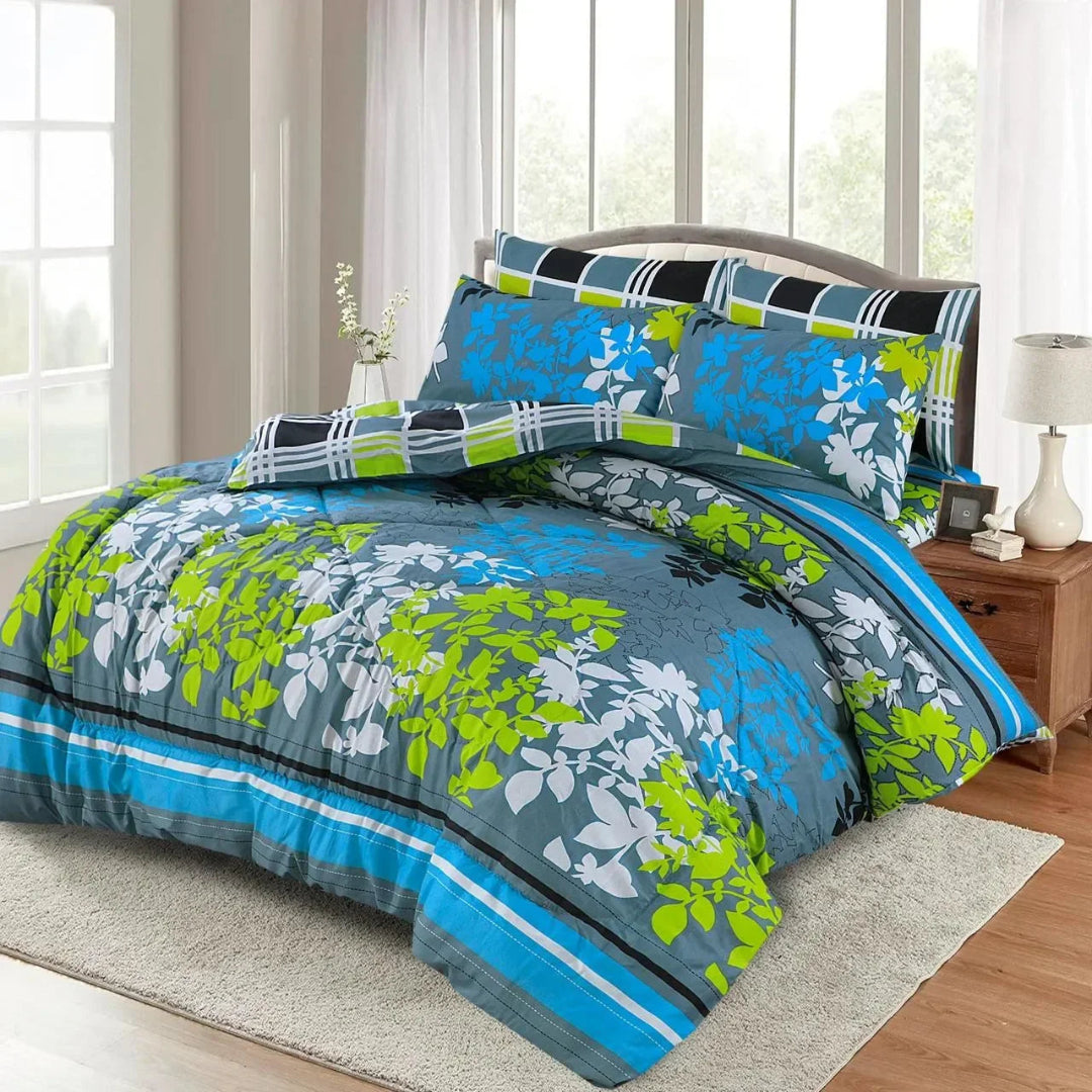 New Arrival 7PC Salonika Cotton Comforter Set