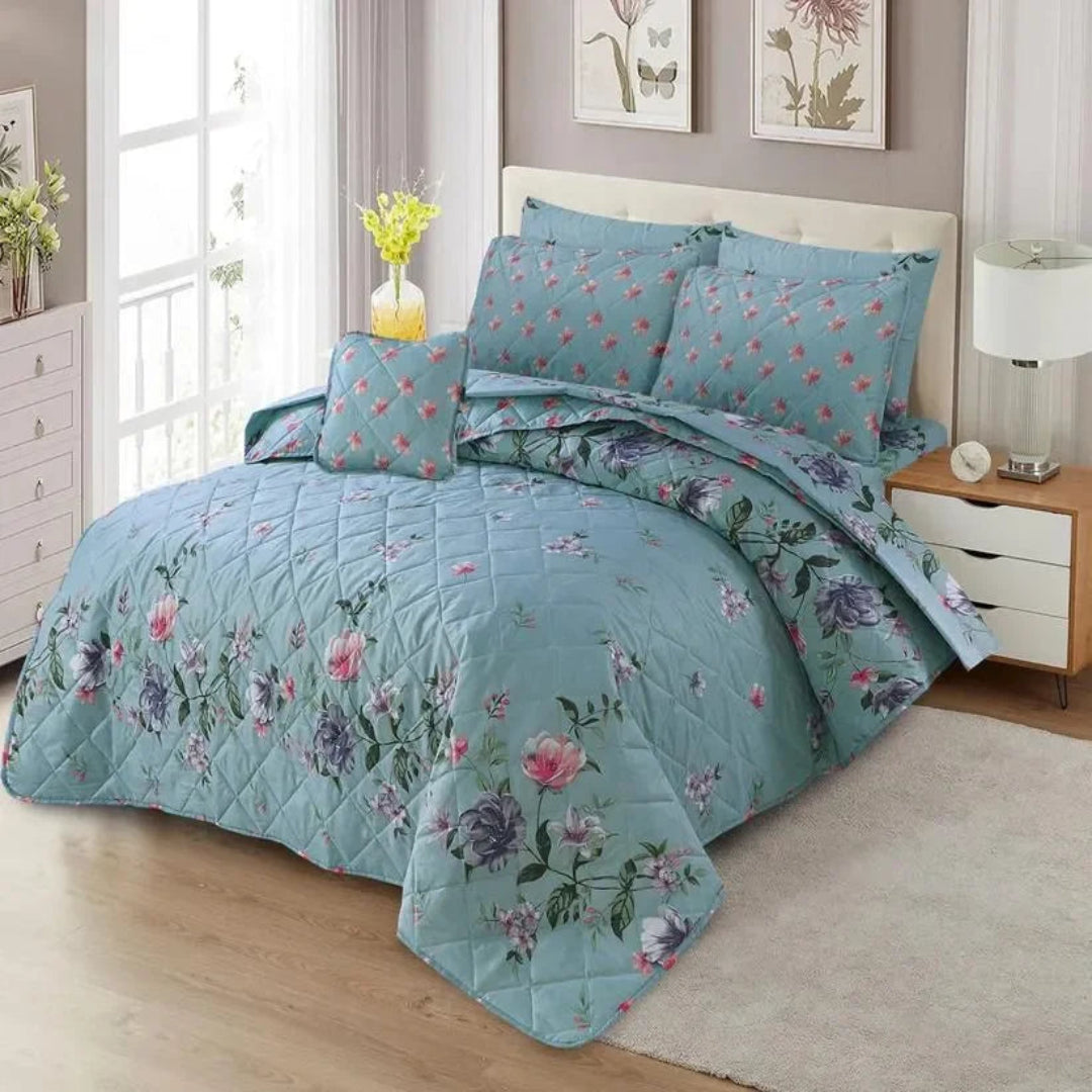 New Arrival 7PC Salonika Cotton Comforter Set