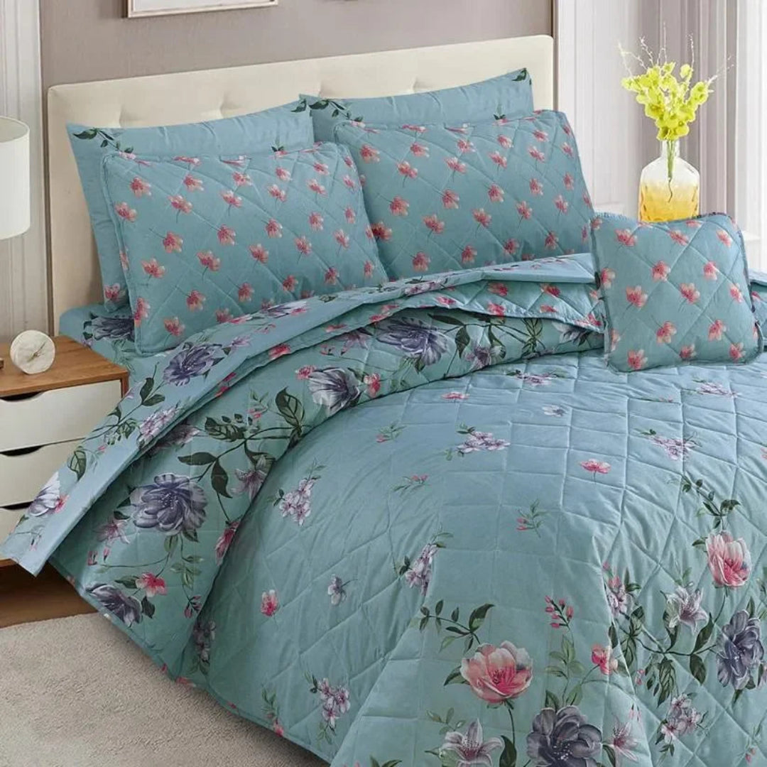 New Arrival 7PC Salonika Cotton Comforter Set