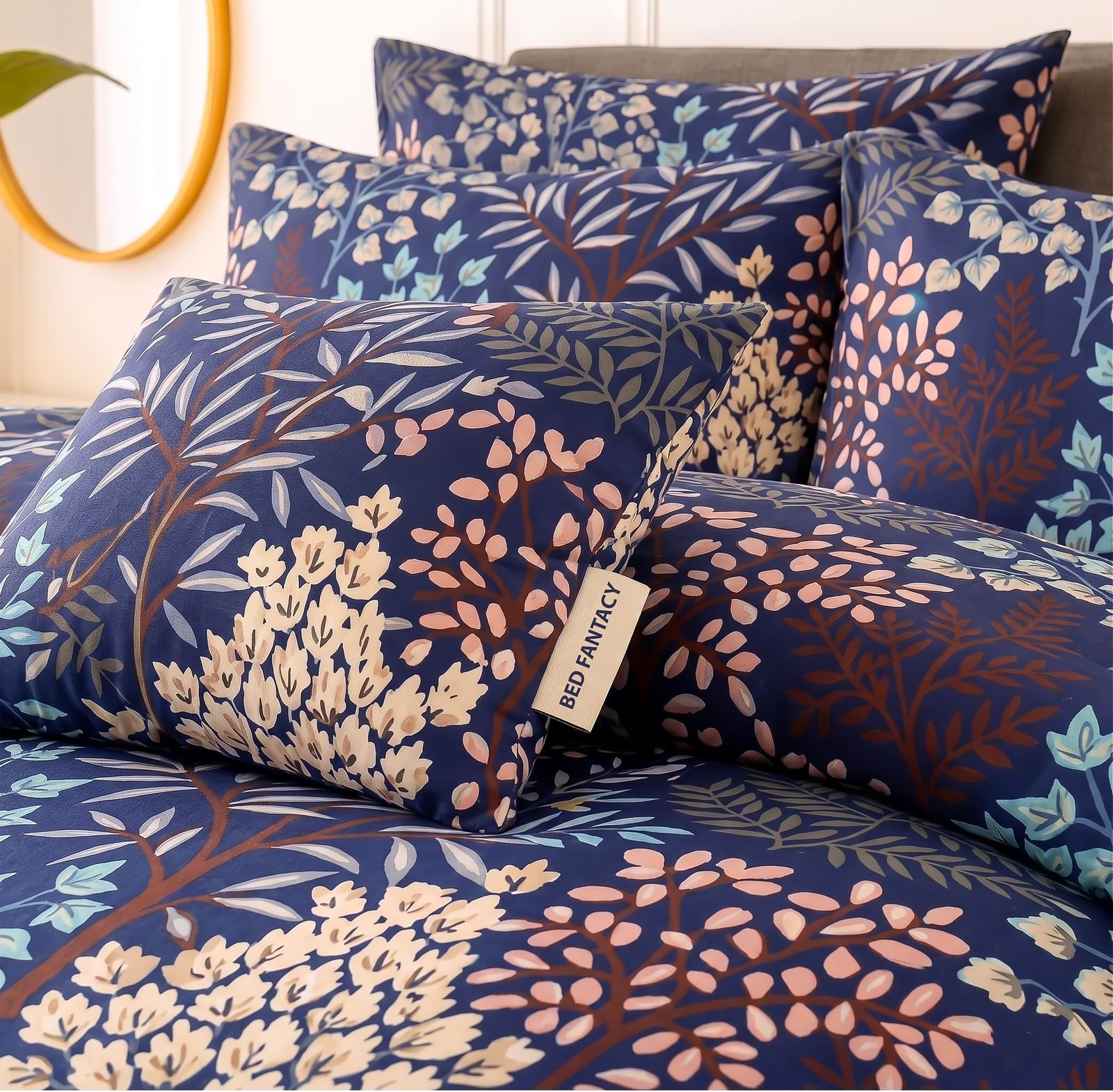 Premium King Size 7-Piece Comforter Set | Complete Bedding Collection