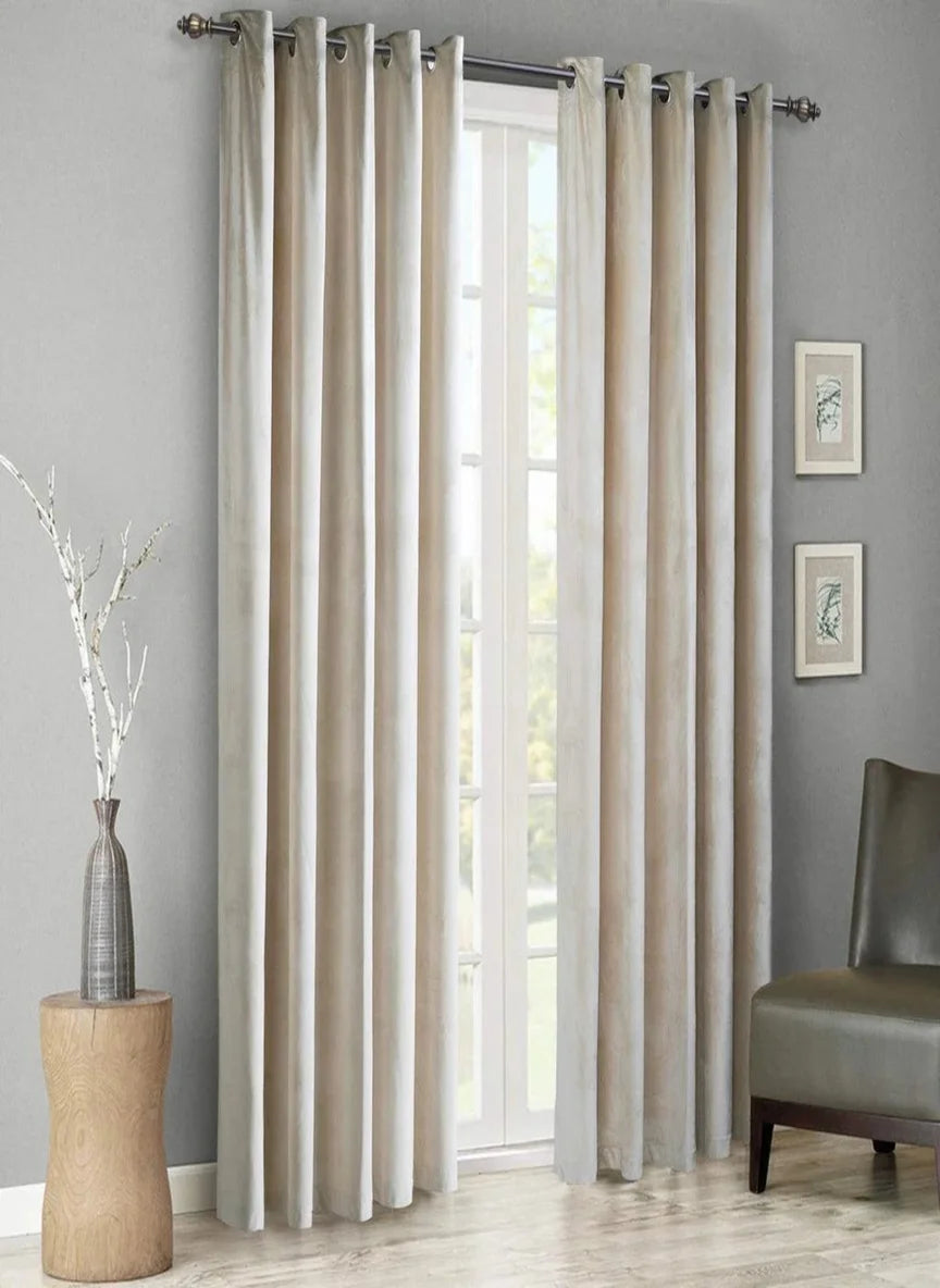 2pcs Premium Velvet Curtain for Bedroom & Living  Room 48 x 96 Inches