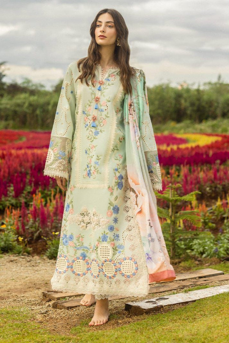 Coco by Zara Shahjahan  Premium Air-Jet Lawn 3-Piece Embroidered Suits